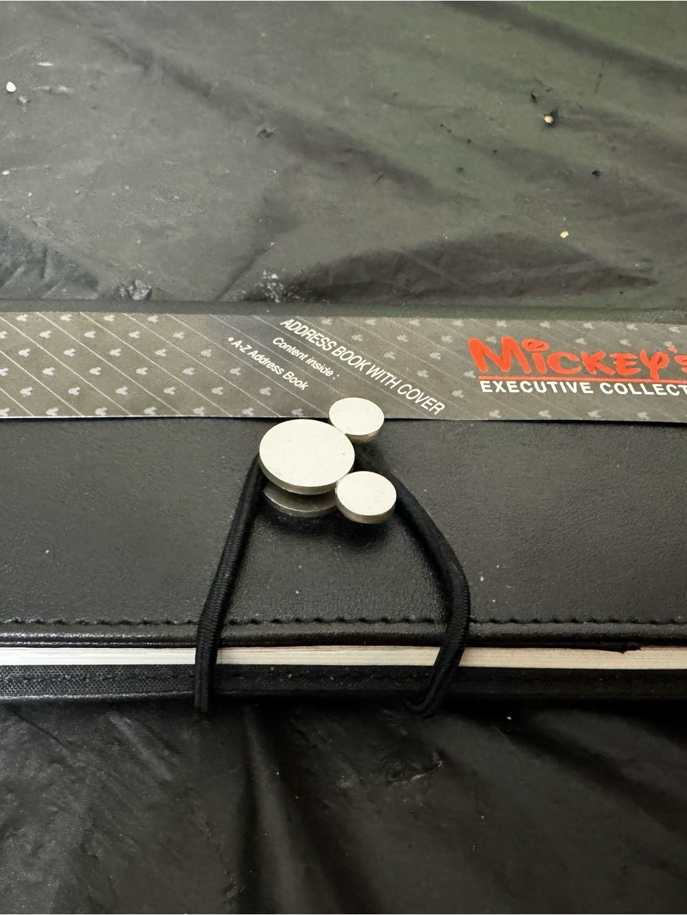 Disney Mickey Executive Collection Black Address Book